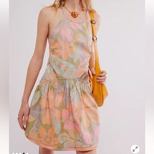 {NWOT} FREE PEOPLE Deserted Island Mini Dress